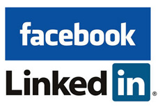 Facebook LinkedIn