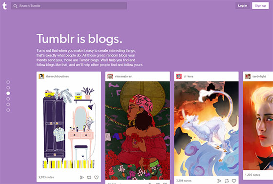 Tumblr блоги